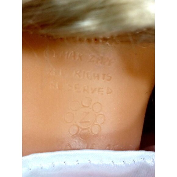 Max Zapf Creation Ballica Doll Twins ? Vintage 1980s 20" Ribbons and Lac… - Picture 10 of 16